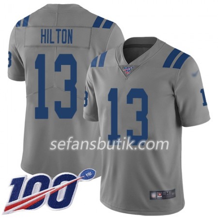 Indianapolis Colts Tröjor T.Y. Hilton 13 Nike Grå 100th - Herr